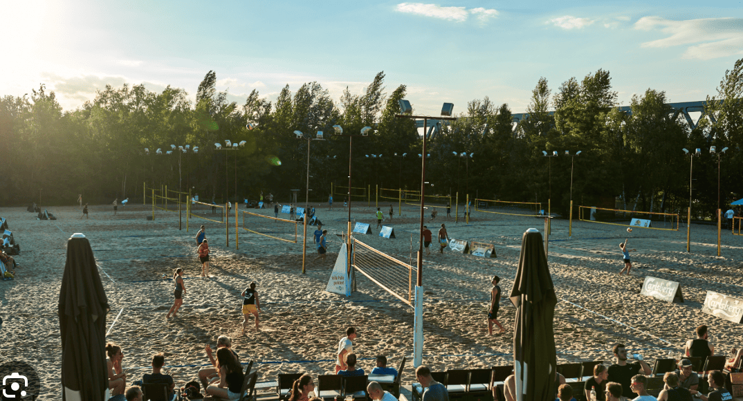 Beach61 am Gleisdreieck Park