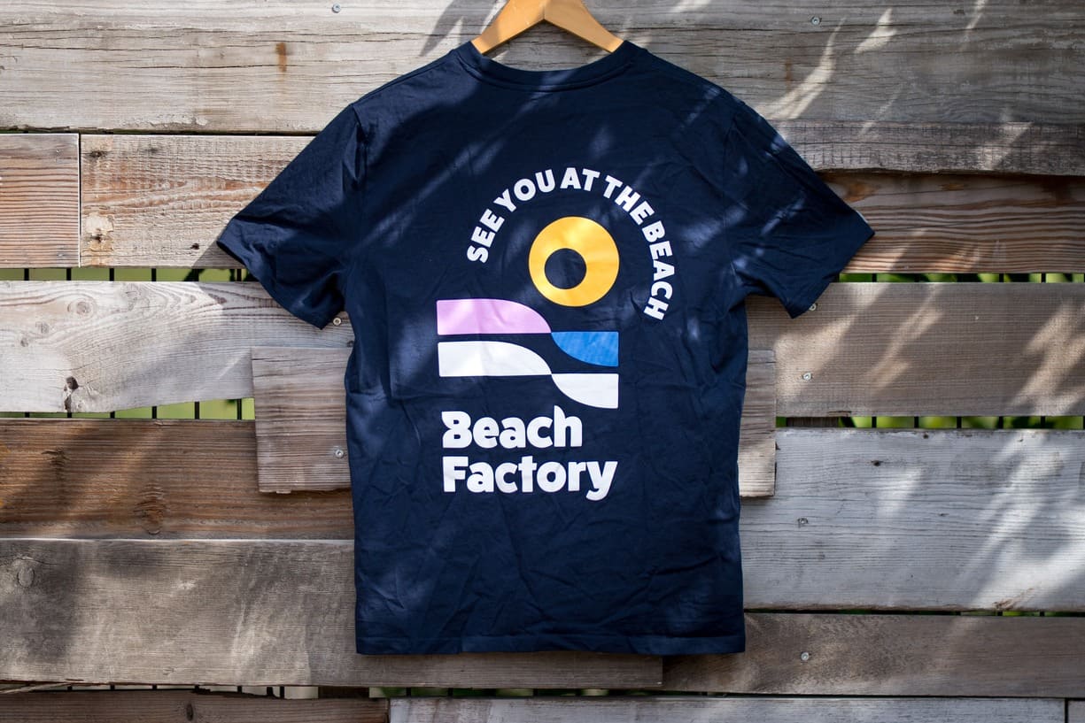 Beachfactory Crew Shirt – Navy - Beachfactory
