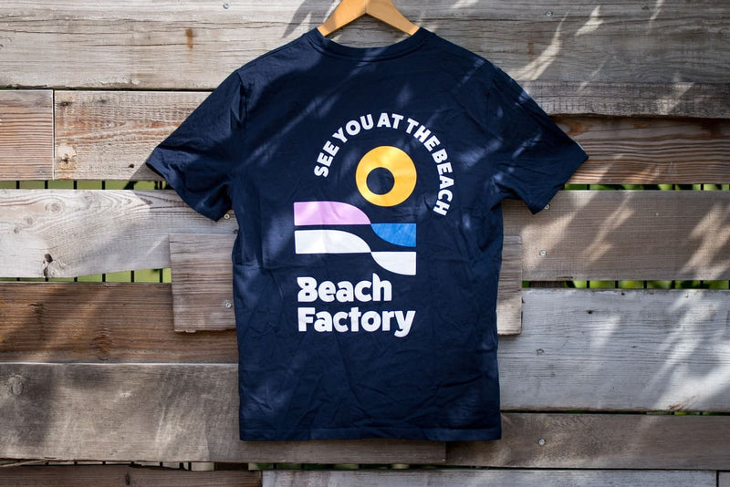 Beachfactory Crew Shirt – Navy - Beachfactory