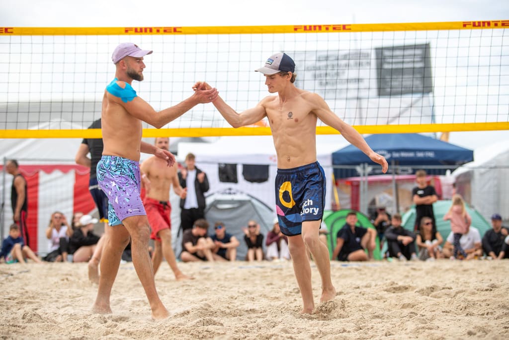Beachfactory Pattern Shorts – Navy Edition 2025 - Beachfactory