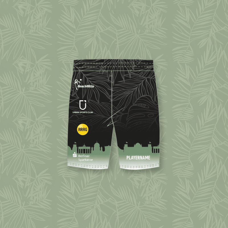 Hauptstadt Beacher Skyline Short Palmen - Beachfactory
