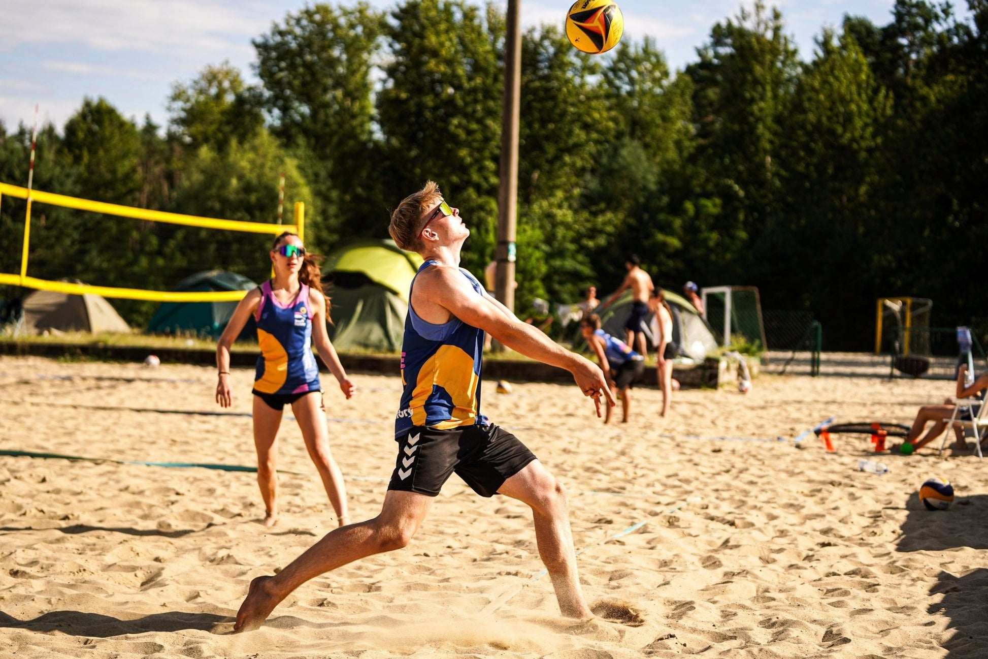 bernsteinsee zelten Youth Beach Volleyball Camp 2026 Bernsteinsee Berlin